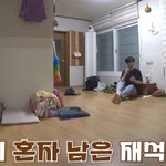 가족들(경은,나은)과 통화하는 딸<b>바보</b> 아빠