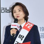 마이크 앞에서 빛나는 박경림 후보 [포토엔<b>HD</b>]