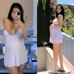 '쌍둥이 임신' 김지혜, 배만 <b>볼록</b>한 '슬립' 패션…22주차에 '만삭'...