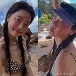 "빨갛게 익었다" 걸스데이 소진, 호피 비키니 입고 <b>이동하</b>와...