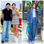 ‘윤종신’ 전미라, 꽃단장 마치고… 175cm↑ 子 라익과 데이트...