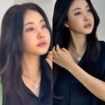 김사랑, 살짝 오른 볼살이 귀여워... “오늘 핑크 렌즈”