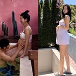 김지혜, 임신 22주에 벌써 만삭 D라인 “쌍둥이 <b>배라</b> 커요”