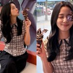 "블랙핑크 컴백 임박" 지수, 초콜릿 녹이는 달콤한 미소에 '심쿵'