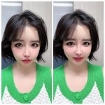 ‘붙임머리 떼고 웃었죠?’…박봄, 초록 니트에 청초함 물든 근황