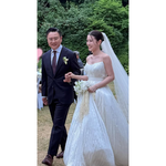 이광기, 딸 이연지 결혼식서 눈물… <b>사위</b> 정우영에 "잘 부탁한다"