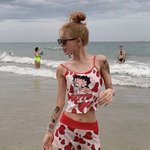 故 최진실 딸 최준희, 41kg 뼈말라..팔 <b>타투</b> 시선강탈