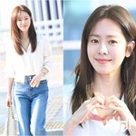 한지민, ❤️최정훈 또 반하겠네 '<b>청량</b> 한스푼 더한 <b>청순</b> 여신룩'