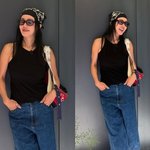 55세 엄정화, Y2K룩에 힙한 설정샷‥팔근육까지 멋쁨의 결정체