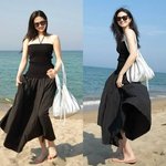 “앉아있는데도 여름 같았죠”…전진 아내 류이서, <b>실버</b>백 한 방에 청순...