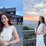 ‘최정훈’ 한지민, 옆구리 드러낸 드레스‥日서 미모로 국위선양