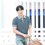 [현장포토] "상남자, 이런 느낌"…카이, <b>압도</b>적 피지컬