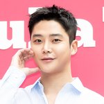 [현장포토] "<b>가로수</b>길이 들썩"…로운, 로맨틱 볼하트