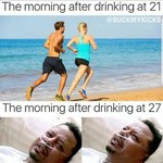 [웃픽] 어제 술 마신 나 <b>vs</b> 오늘 아침 나.jpg