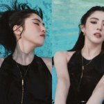 "파격적 <b>수중</b>화보" 한소희, 물속에서 탄생한 '블랙 인어'