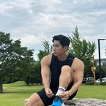 유세윤, 운동복 입고 탄탄한 근육질 몸매 자랑