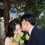 '하동근 누나' 하지혜, 6세 연하와 웨딩마치…영탁·이찬원·박서진...