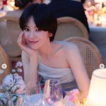 송혜교, 다시 숏컷 여신 됐다..한소희도 감탄한 얼굴 공격