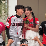 KIA 김한나 치어 결혼한다…예비신랑 3세 연하 응원단장 김정석