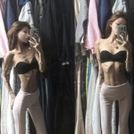 '96→41kg' 최준희, <b>가슴뼈</b> 뛰어나온 '종잇장' 몸매...속옷도...