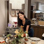 “손님 초대에 설렜던 저녁”…기은세, 환한 미소→<b>초여름</b> 다이닝 감성