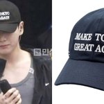 ‘MAKE TOKYO GREAT <b>AGAIN</b>’ 모자 극우 논란에 사과했는데...