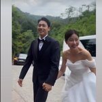 '결혼' 박하나김태술 인생 투샷, 최여진 작품이었다.."내가 맞이했옹"...