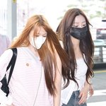 [포토] 하츠투하츠 예온-스텔라 '손 꼭 잡고 출국'