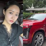 차 뽑았다…한그루, '억대' <b>SUV</b> 공개 "문 전부 자동이쥬"