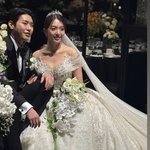 <b>AOA</b> 임도화(찬미), 송의환과 결혼…설현·지민·혜정 결혼식서 "축하"