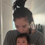 '이규혁' 손담비, 콧대→<b>입매</b> 판박이 딸에 깜짝 "나 8개월 때랑...