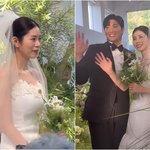 [드루와] "아름다운 신부"..서동주, 장성규 매니저 남편과 웨딩마치...