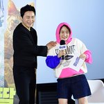 [포토] 조정석, ‘<b>좀비</b>딸’ 복장 박경림 반가워