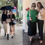 여배우 뺨치는 母와 투샷 공개…<b>버버리</b> 입고 데이트, 패션센스도 유전