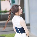 조이,크러쉬 ‘포니테일 프린세스’ (<b>동물</b>농장 출근길) [HD포토]