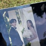 ‘10년 열애’ 윤선우김가은, 웨딩사진 공개 “평생 함께하기로”...