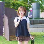  ‘복숭아 요정 와니’ (웬디의 영스트리트 출근길) [<b>HD</b>포토]