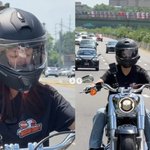 한국 떠나더니…美서 오토바이 <b>질주</b>하는 '파격 근황' [해시태그]