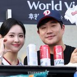 김다영, <b>배성재</b>와 야구장 데이트 "사이즈는 야구선수 못지않아"