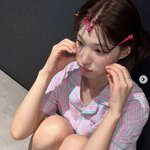 율희, 볼 <b>빵빵</b>해도 러블리..파자마 입고 귀여운 비주얼