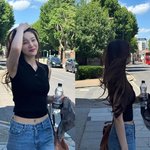 레드벨벳 크러쉬 조이, 진짜 허리가 한줌이네? <b>런던</b> 접수한 섹시美