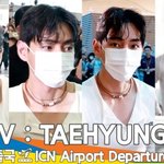 <b>BTS</b> 뷔, 아름다움 멋❣️ 빛이 난다~ (출국)[뉴스엔TV]