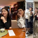 <b>민아</b>, '10살 연상' 온주완과 티 냈나…남궁민 낀 럽스타·데이트...