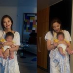 손담비, 목 늘어난 <b>티</b>→헝클어진 머리..‘<b>퀸</b>담비’ 버린 현실 육아...