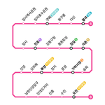 [시간표확인] 서울 지하철 8호선 <b>노선</b>도 시간표 최신 버전 확인