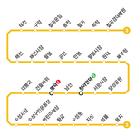[시간표확인] 대구 지하철 3호선 <b>노선</b>도 시간표 최신 버전 바로...