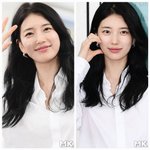 수지, 여름에 웨트도 아니고 묶지도 않았다…흩날림 속 ‘완성형 헤어’