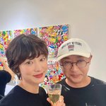 7살 연상 김재욱 불륜설 나와보라지..<b>이희준</b>展서 껌딱지 신혼 과시