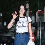 정채연, 화사한 청바지 패션 [포토엔<b>HD</b>]