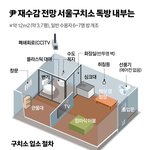 [드루와] 尹 재수감되는 3.7평 <b>독방</b>…윤석열 에어컨 없고 천장에...
